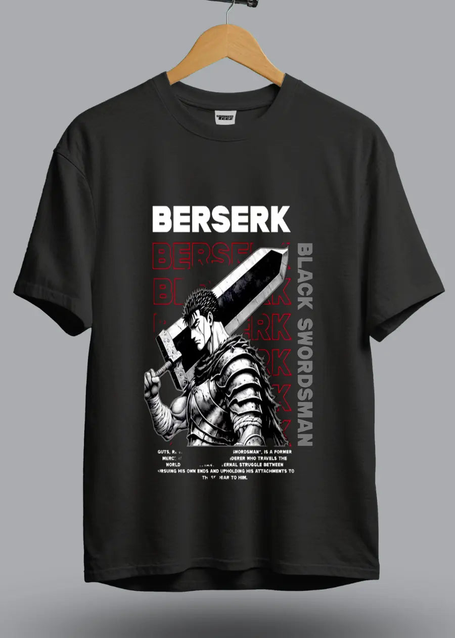 Berserk Black Swordman ShutterTeez