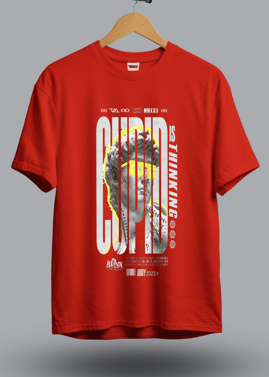 CUPID typography Black ShutterTeez